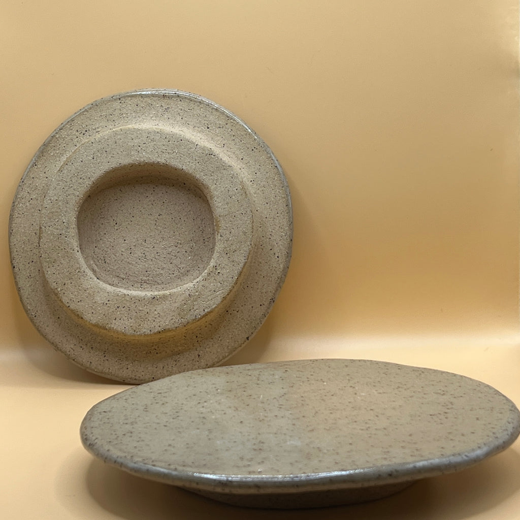 Stackable Brown Platter