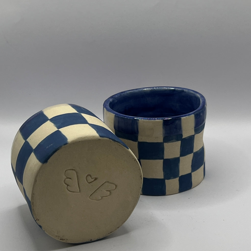 Tile Checkerboard Coffee Mugs