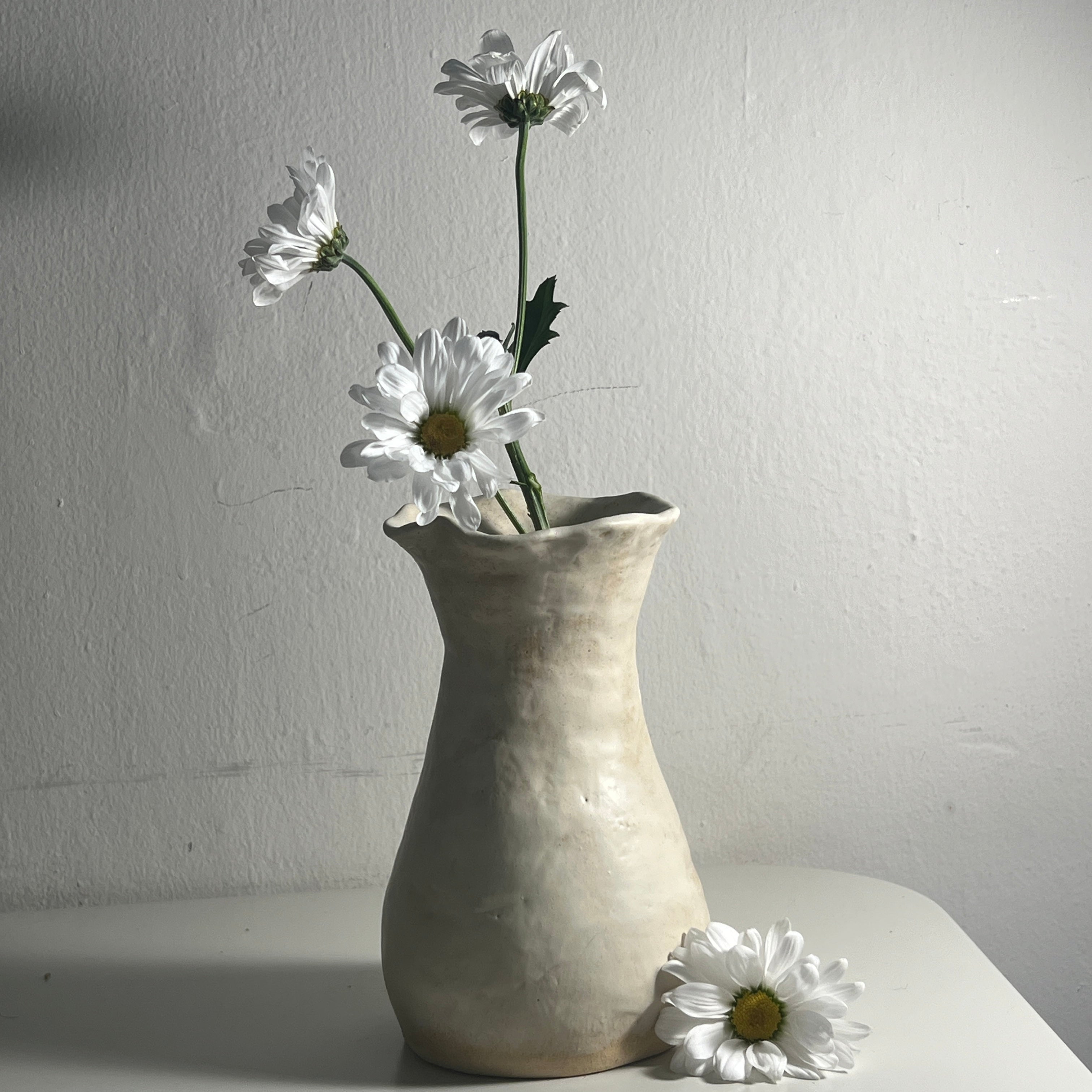 Tall Ikebana Flower Vase