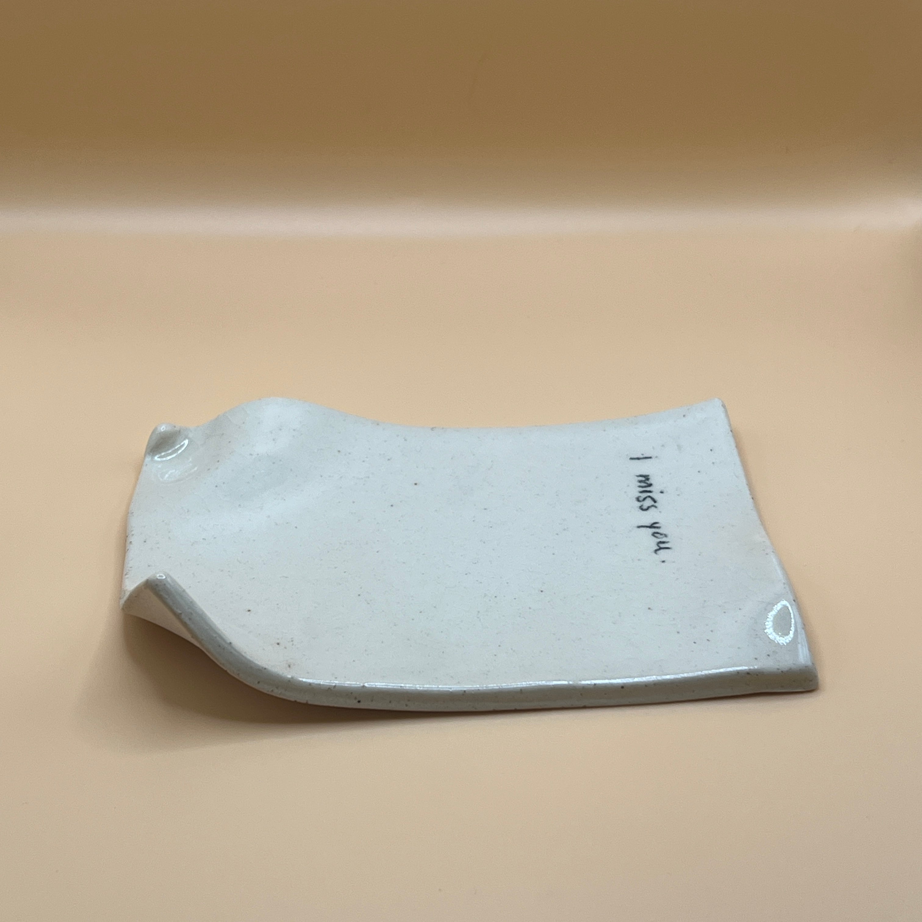 I Miss You Trinket Dish