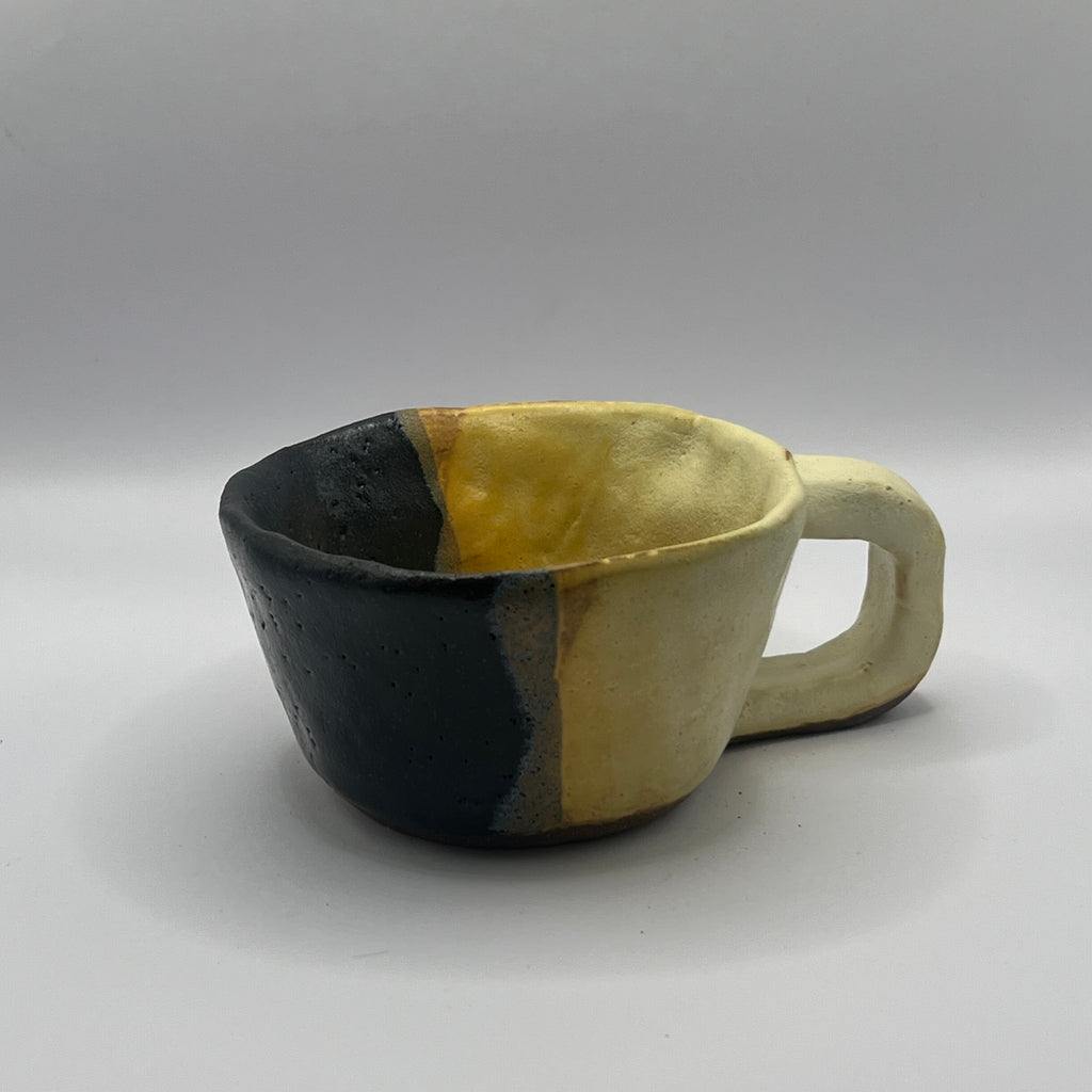 Geometric Black and White Mug