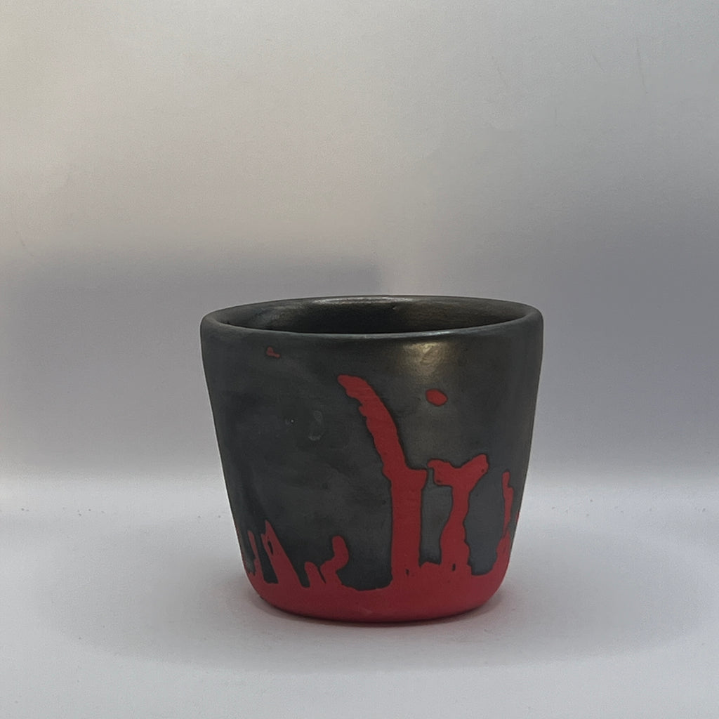 Glaze Test Plant Pot