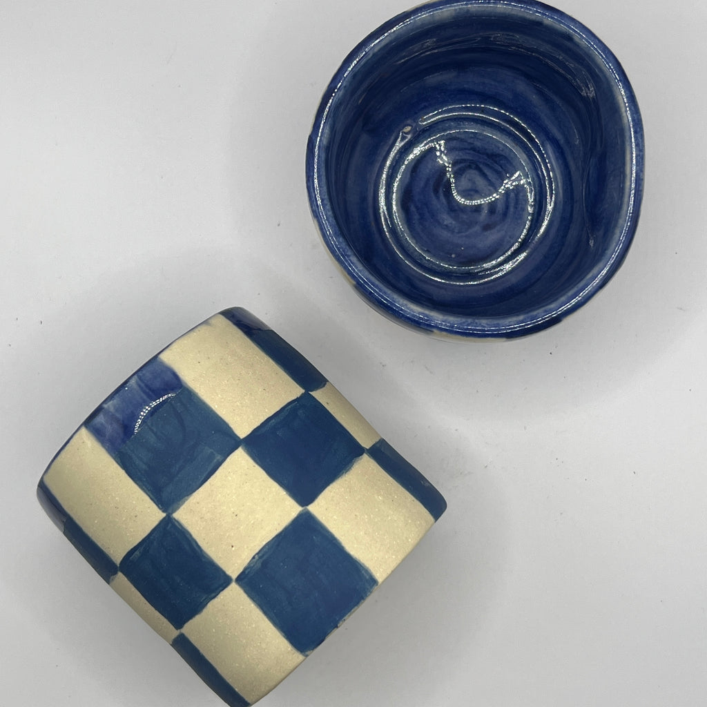 Tile Checkerboard Coffee Mugs