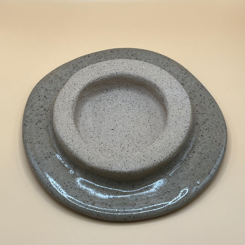 Stackable Brown Platter