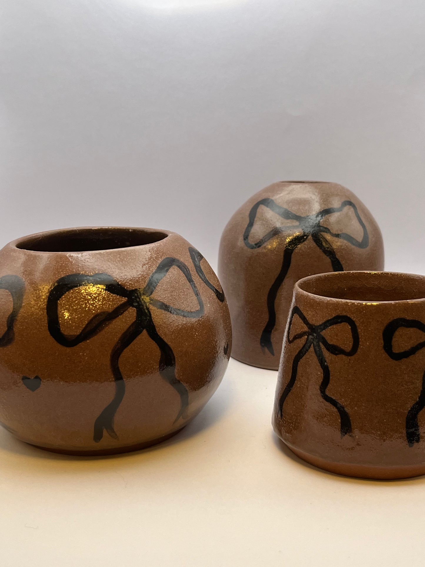 Earthy Coquette Vases