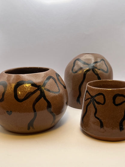 Earthy Coquette Vases